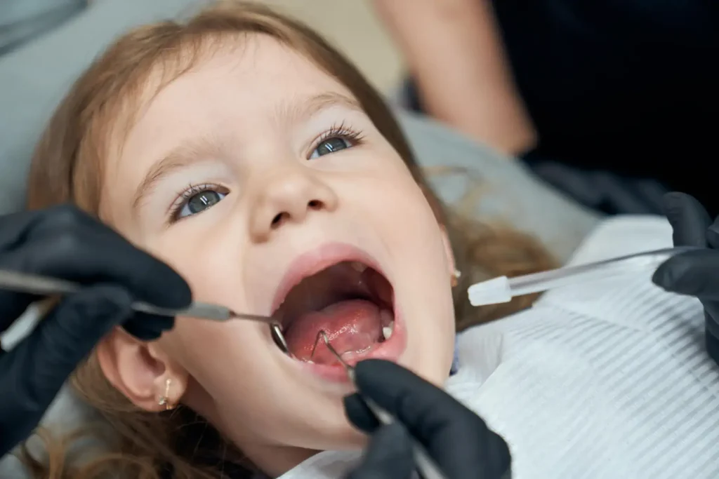 Child's toothache